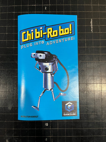 Chibi - Robo GameCube custom manual