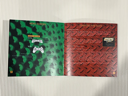 Armored Core Project Phantasma PS1 Custom Manual