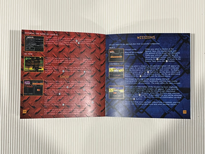 Armored Core Project Phantasma PS1 Custom Manual
