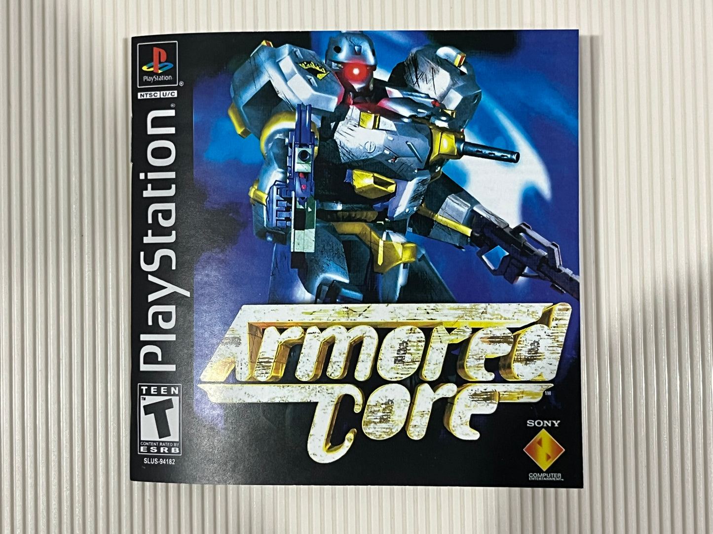 Armored Core PS1 Custom Manual