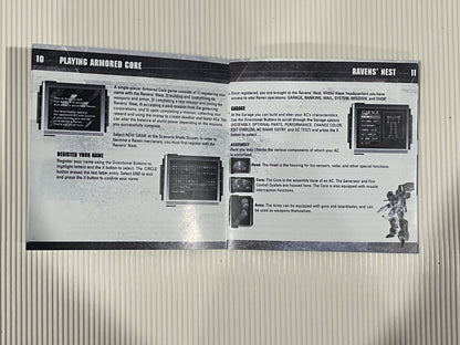 Armored Core PS1 Custom Manual