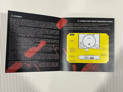 Armored Core Master of Arena PS1 Custom Manual