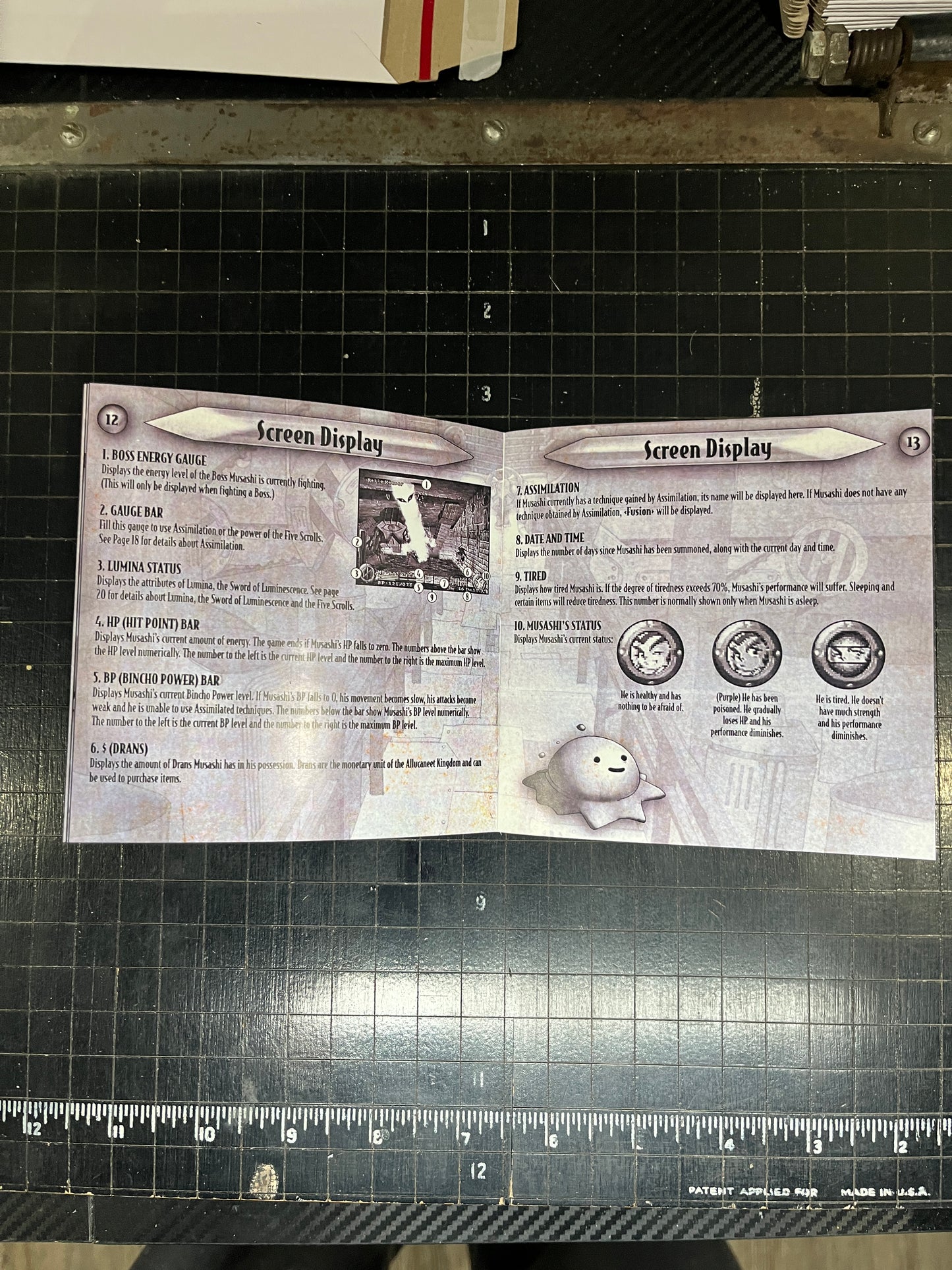Brave Fencer Musashi PS1 Custom Manual