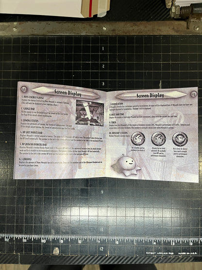 Brave Fencer Musashi PS1 Custom Manual