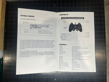 Predator Concrete Jungle PS2 Custom Manual
