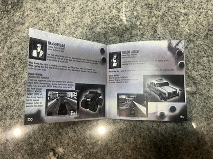 Twisted Metal Jewel Case Version PS1 Custom Manual