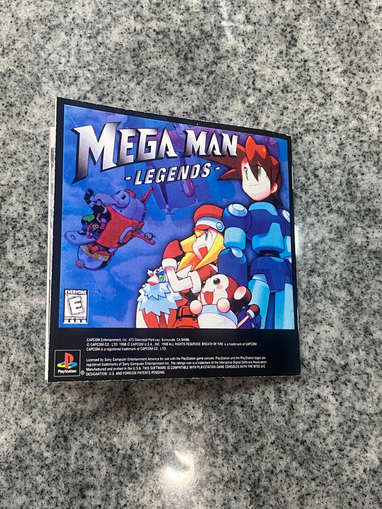 Breath of Fire 3 PS1 Custom Manual