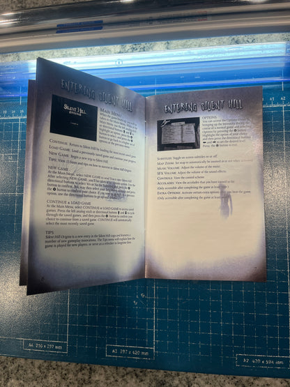 Silent Hill Origins PS2 Custom Manual