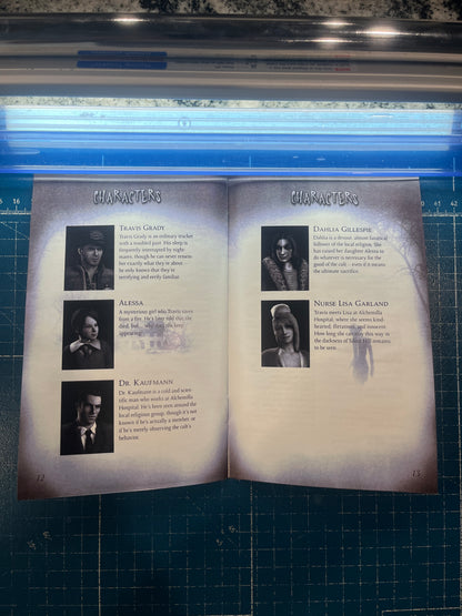 Silent Hill Origins PS2 Custom Manual