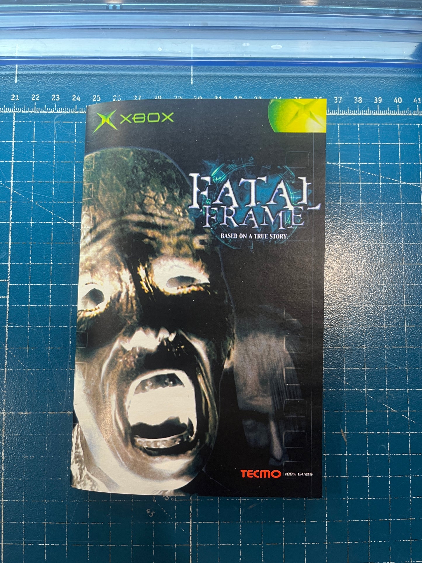 Fatal Frame Xbox Custom Manual