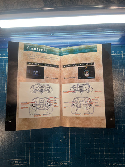 Fatal Frame Xbox Custom Manual