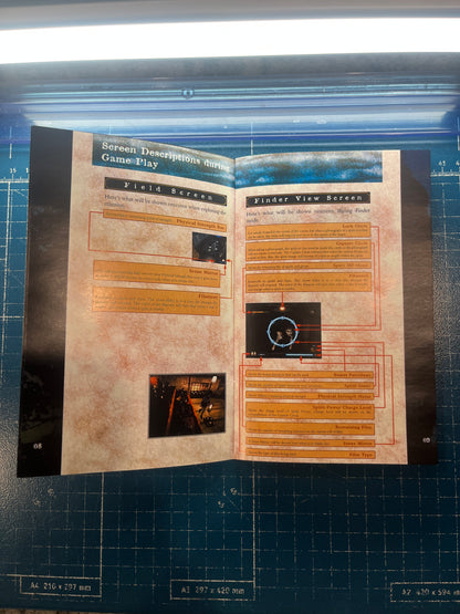 Fatal Frame Xbox Custom Manual