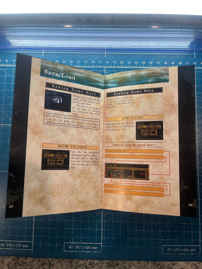 Fatal Frame Xbox Custom Manual