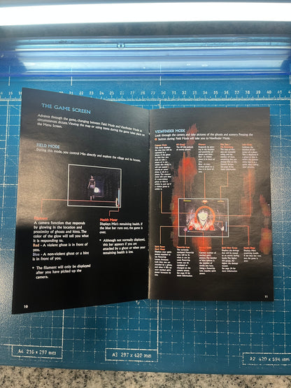 Fatal Frame 2 Crimson Butterfly Xbox Custom Manual