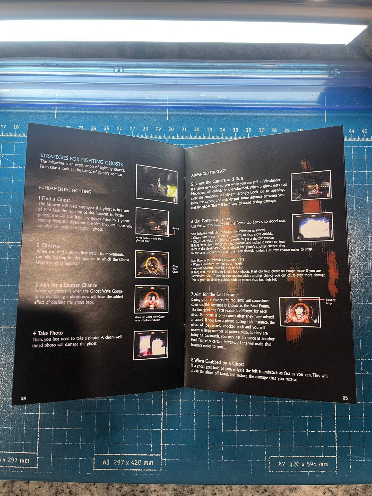 Fatal Frame 2 Crimson Butterfly Xbox Custom Manual