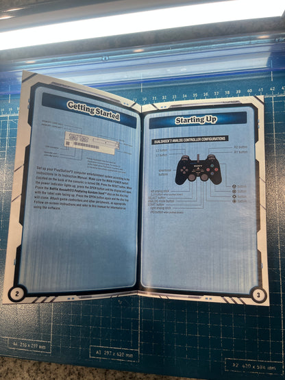 Battle Assualt 3 Featuring Gundam Seed PS2 Custom Manual