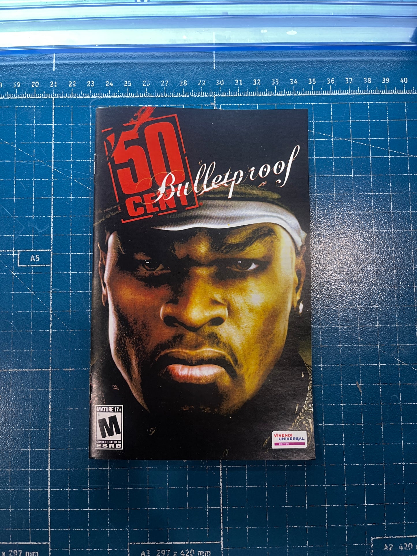50 Cent Bulletproof PS2 Custom Manual