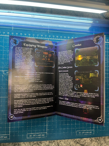MS Saga A New Dawn PS2 Custom Manual