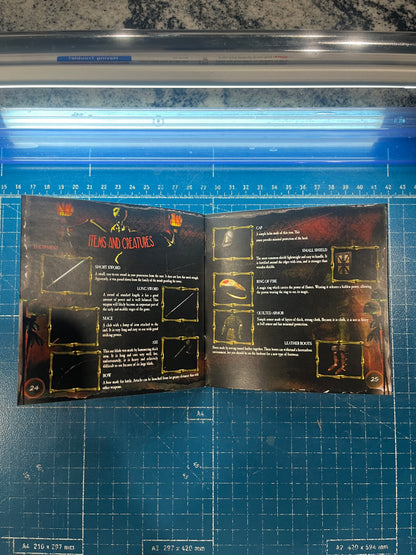 Shadow Tower PS1 Custom Manual