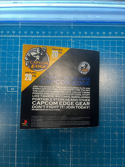 Resident Evil Survivor PS1 Custom Manual