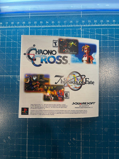 Legend of Mana PS1 Custom Manual