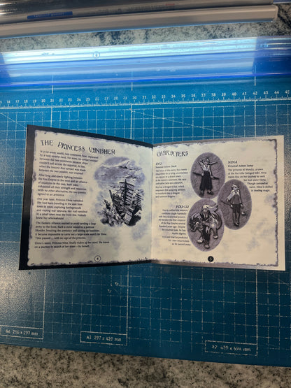 Breath of Fire 4 PS1 Custom Manual