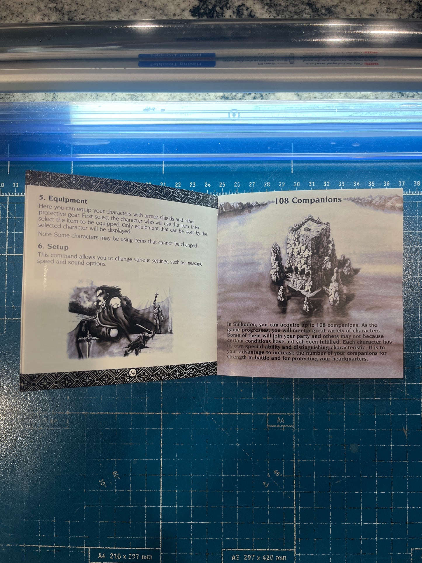 Suikoden PS1 Custom Manual