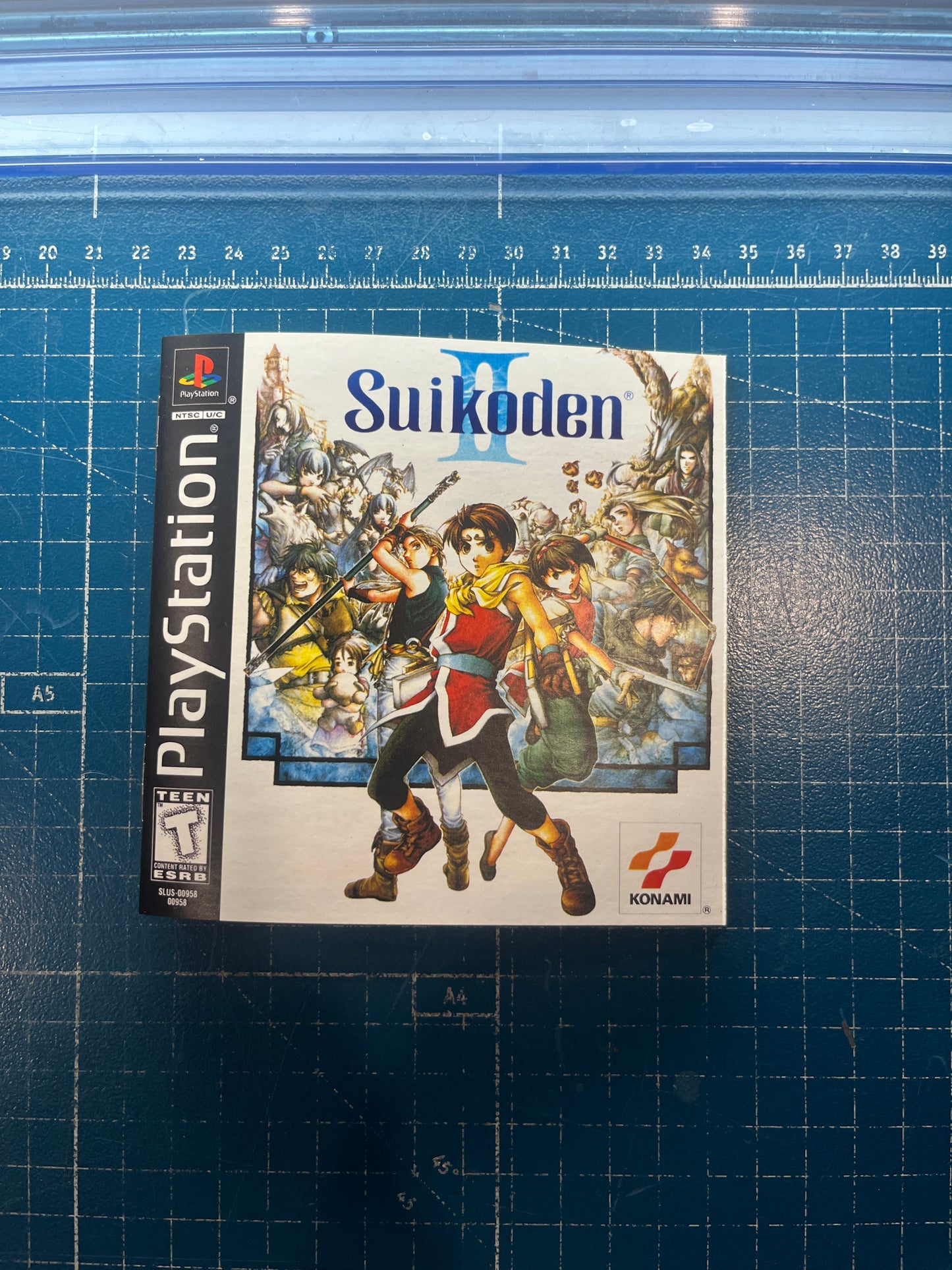 Suikoden 2 PS1 Custom Manual
