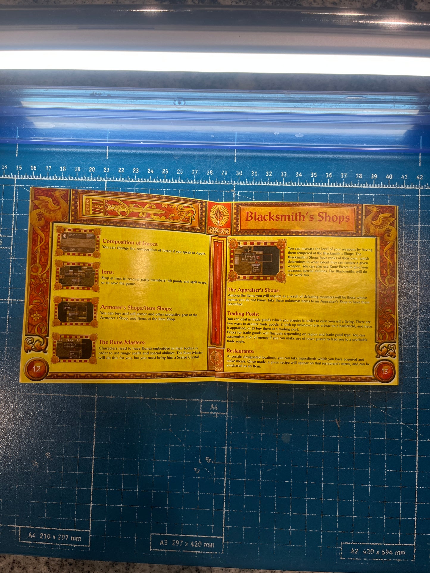 Suikoden 2 PS1 Custom Manual