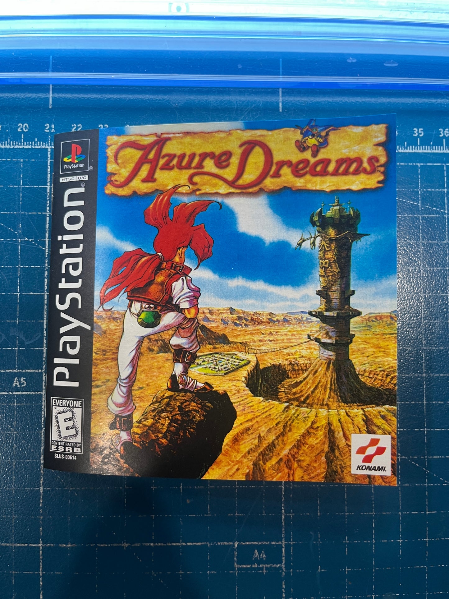 Azure Dreams PS1 Custom Manual