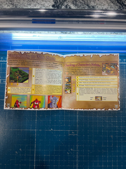 Vanguard Bandits PS1 Custom Manual