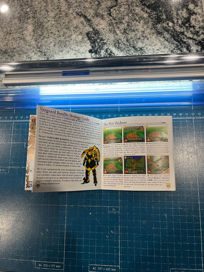 Vanguard Bandits PS1 Custom Manual