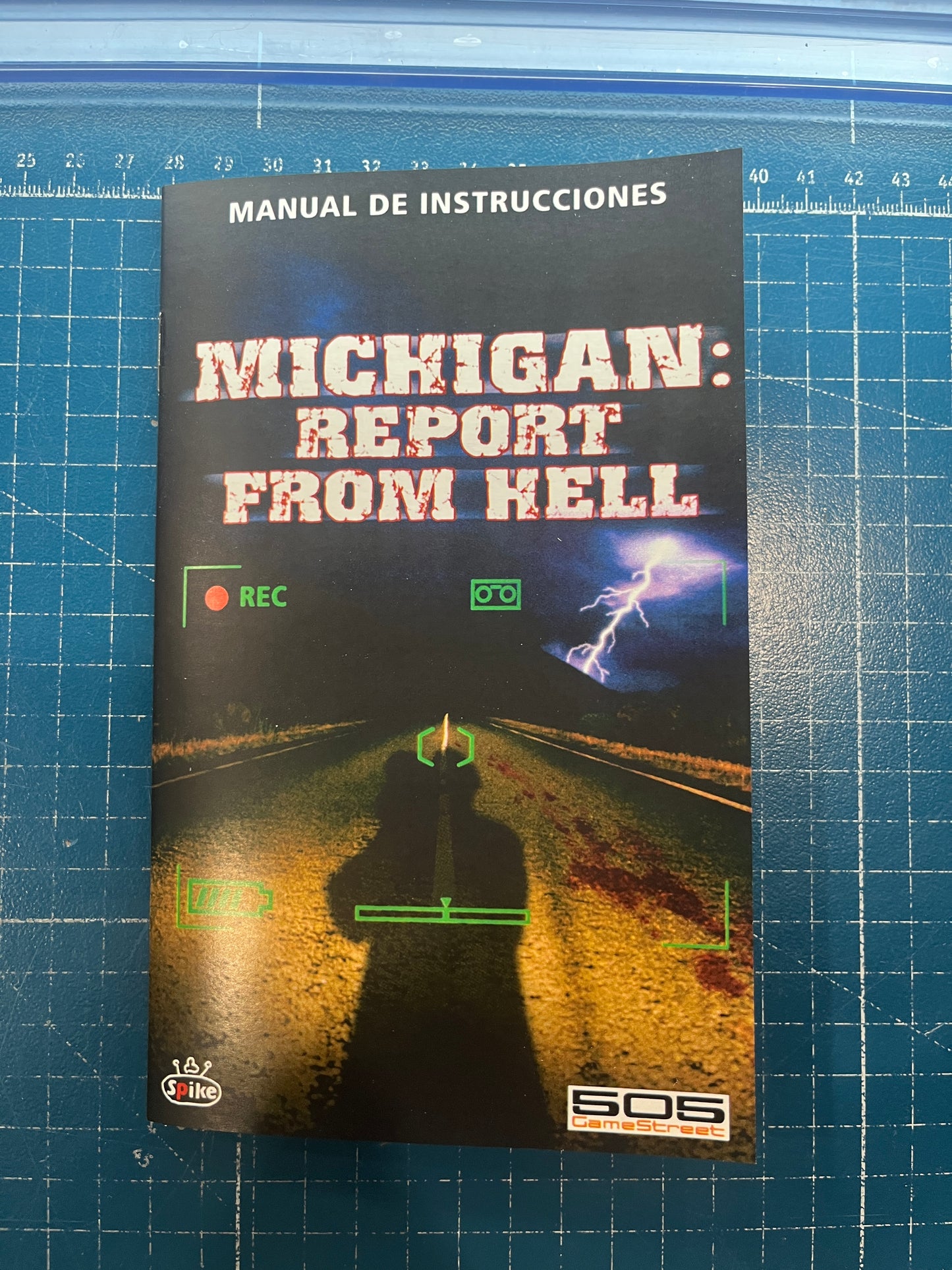 Michigan Report From Hell PS2 Custom Manual (Spanish Version)
