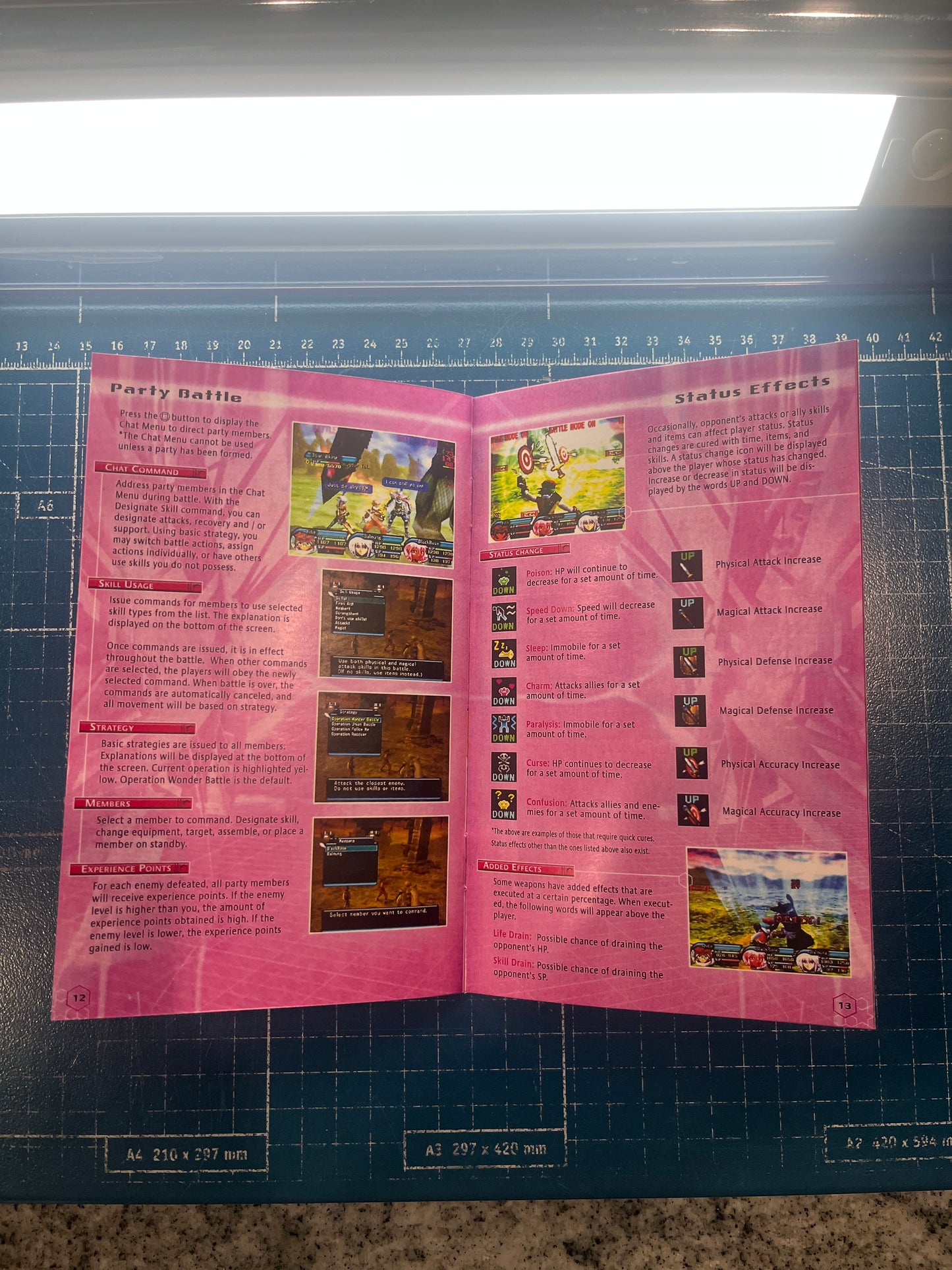 Dot Hack Part 3 Outbreak PS2 Custom Manual