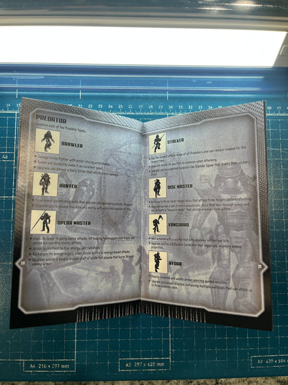 Alien vs Predator Extintion PS2 Custom Manual