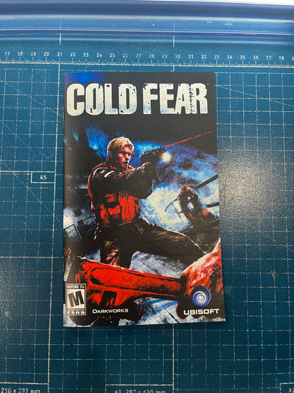 Cold Fear PS2 Custom Manual