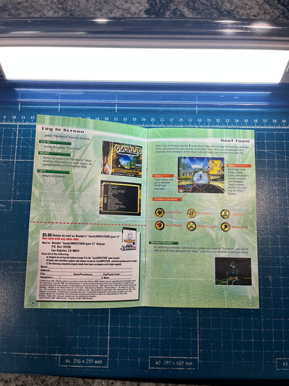 Dot Hack Part 2 Mutation PS2 Custom Manual