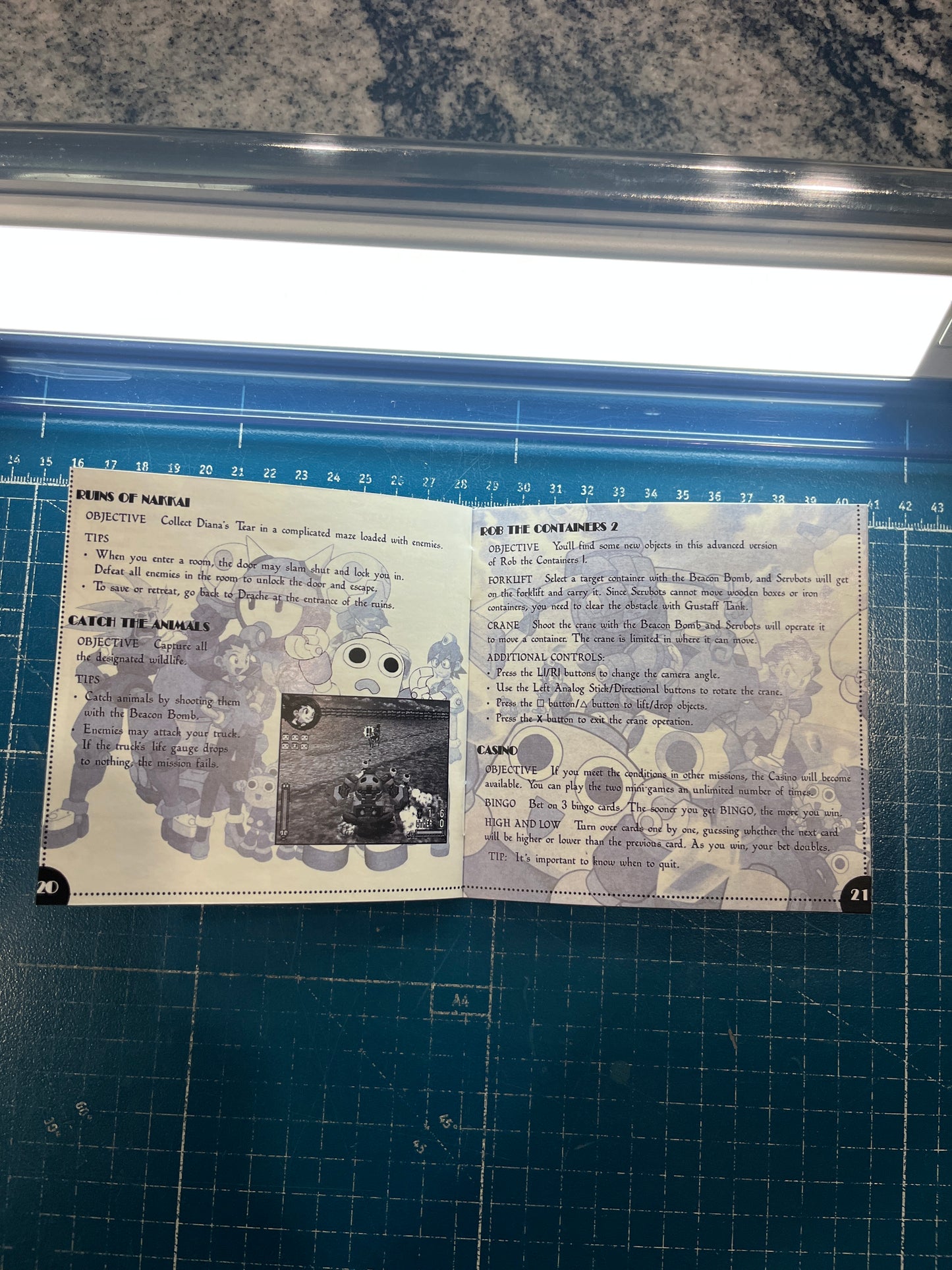 The Misadventures of Tron Bonne PS1 Custom Manual