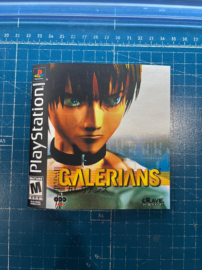 Galerians PS1 Custom Manual