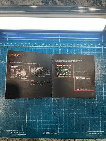 Galerians PS1 Custom Manual
