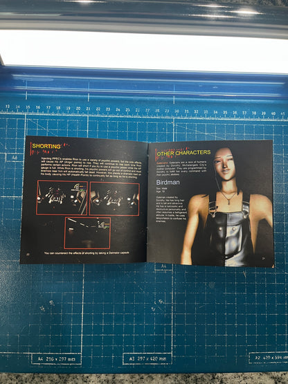 Galerians PS1 Custom Manual