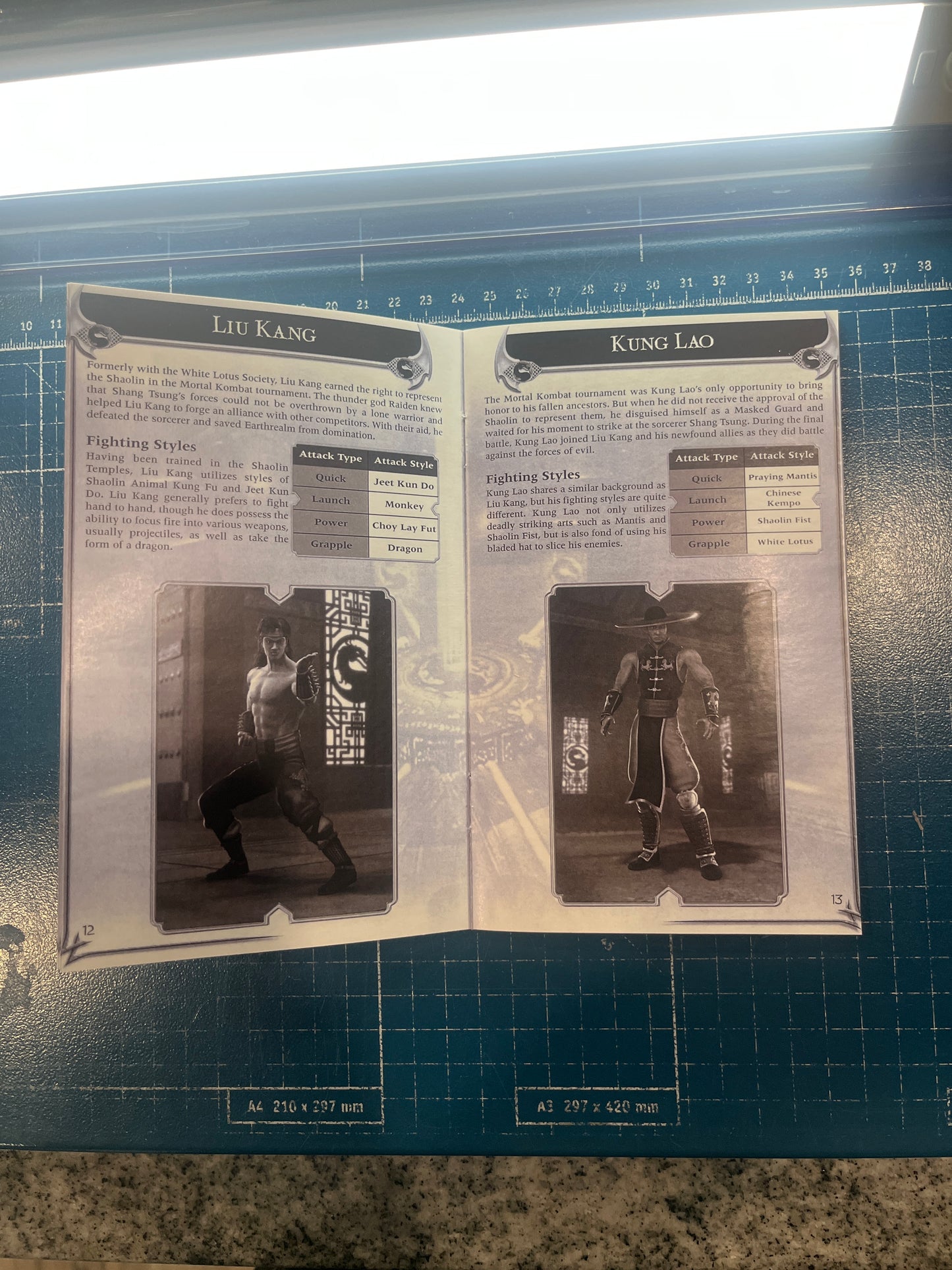Mortal Kombat Shaolin Monks PS2 Custom Manual