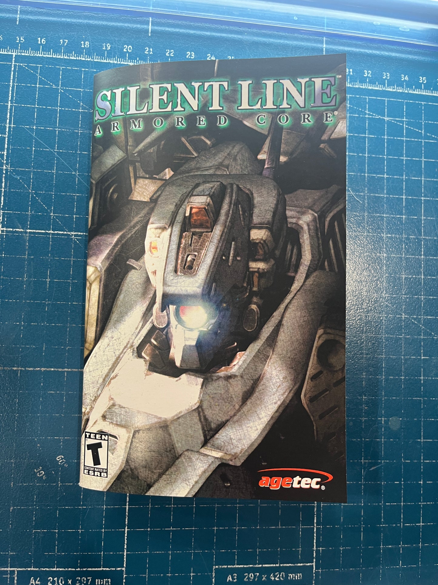 Armored Core Silent Line PS2 Custom Manual