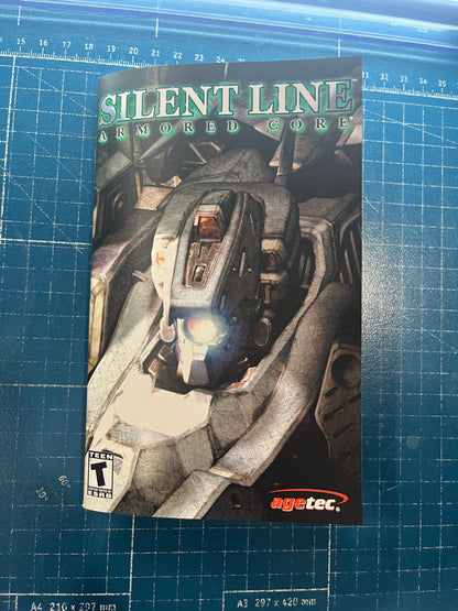 Armored Core Silent Line PS2 Custom Manual