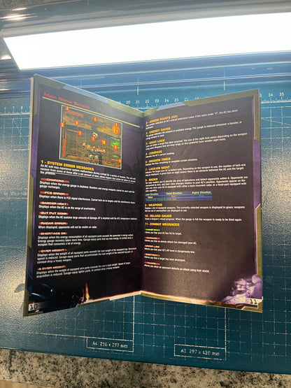 Armored Core Silent Line PS2 Custom Manual