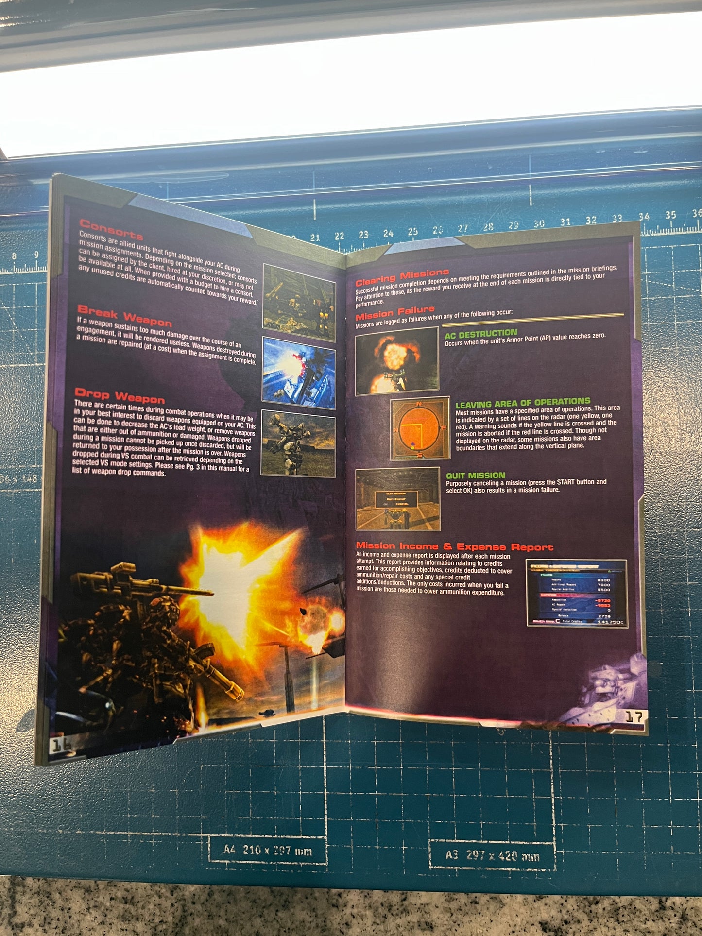 Armored Core Silent Line PS2 Custom Manual