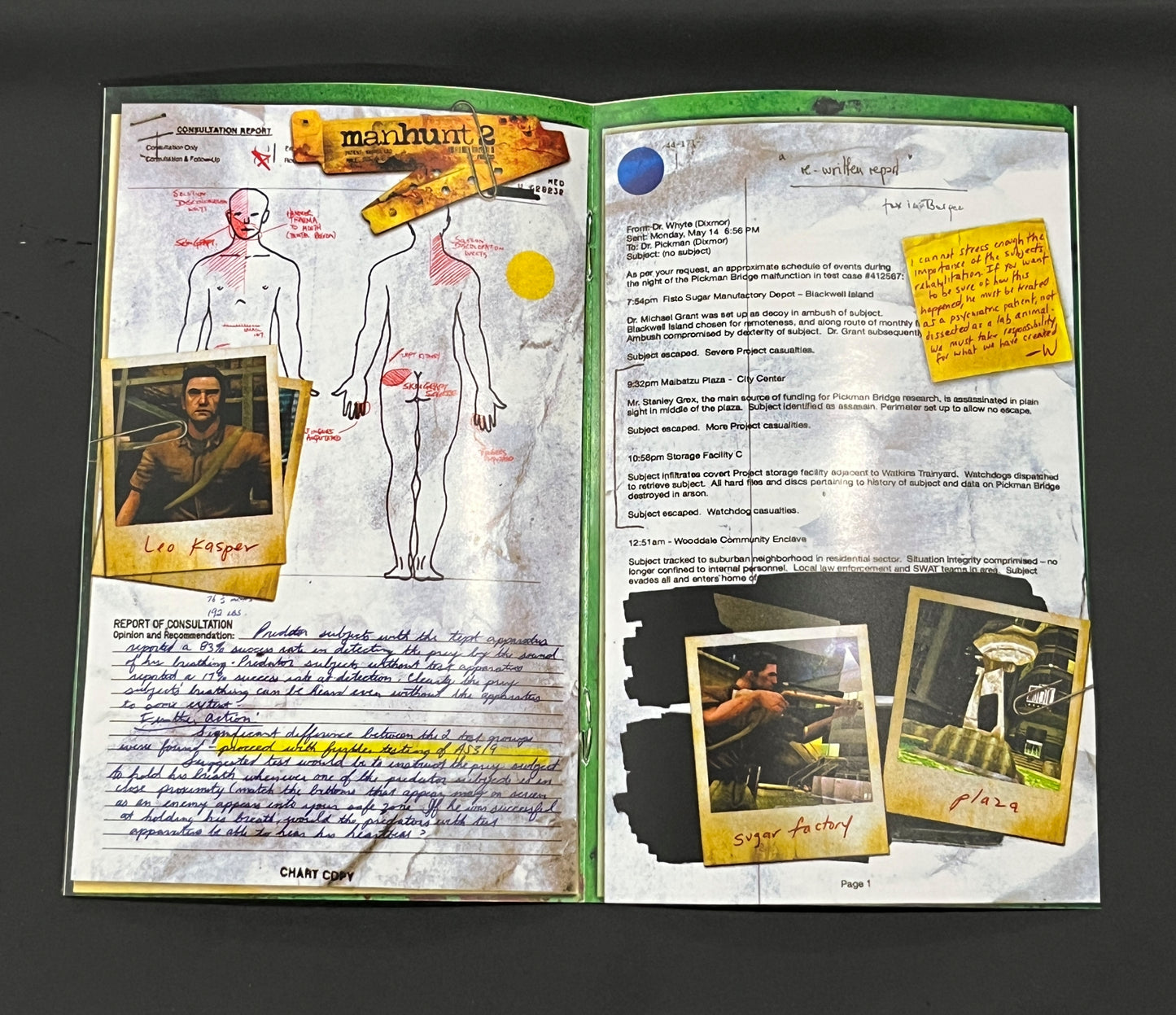 Manhunt 2 PS2 Custom Manual