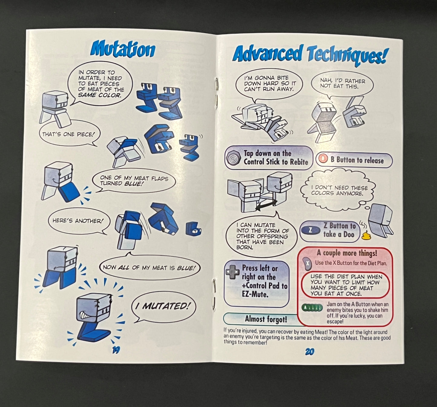 Cubivore GameCube custom manual