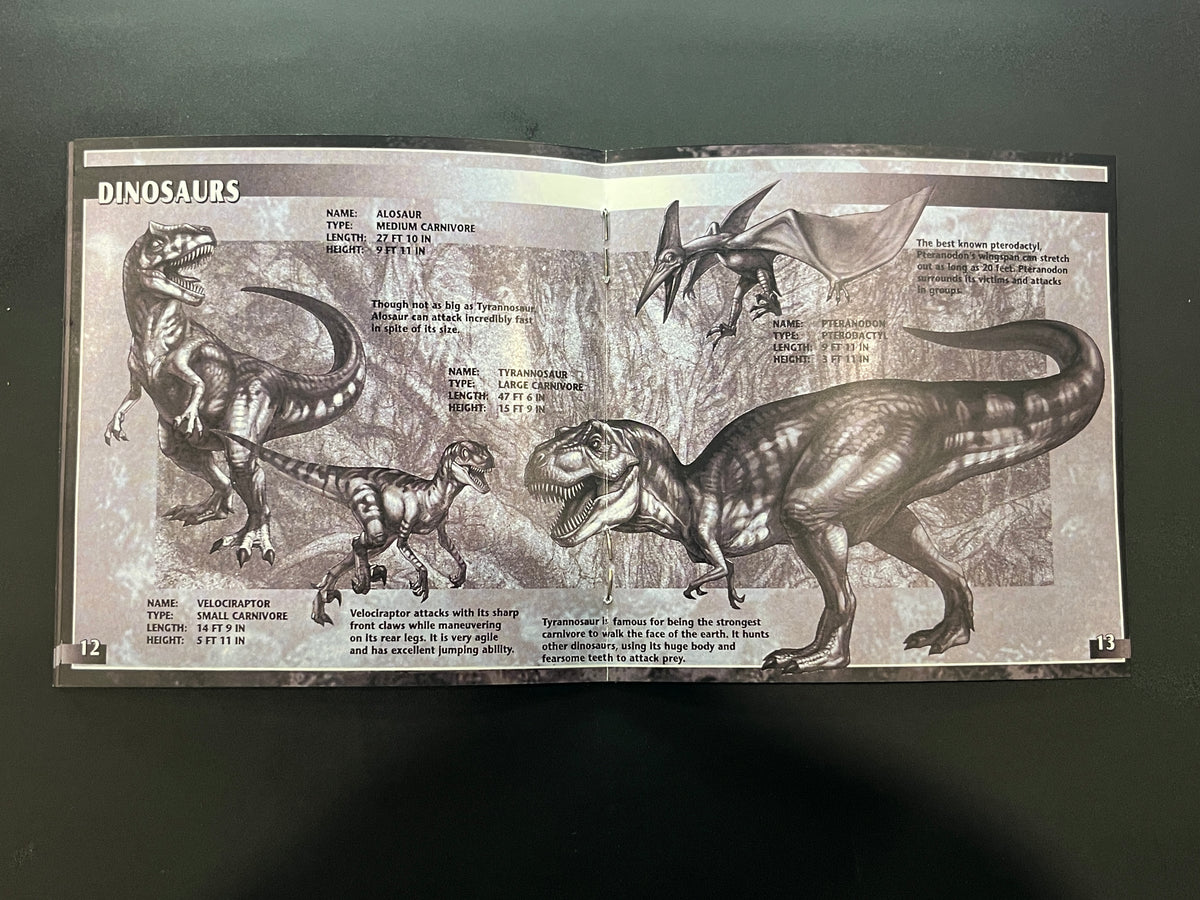 Dino Crisis 2 PS1 Manual