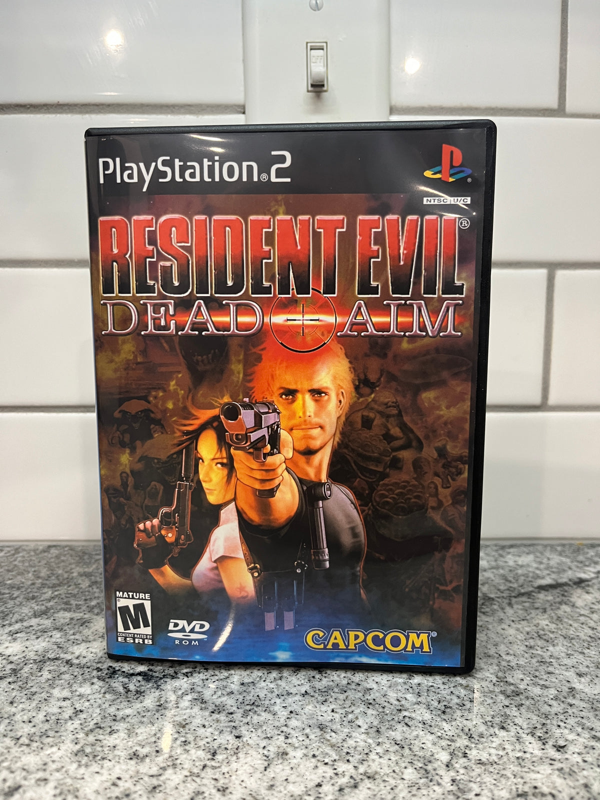 Resident Evil Dead Aim Cover Art + Manual + PS2 Style Case